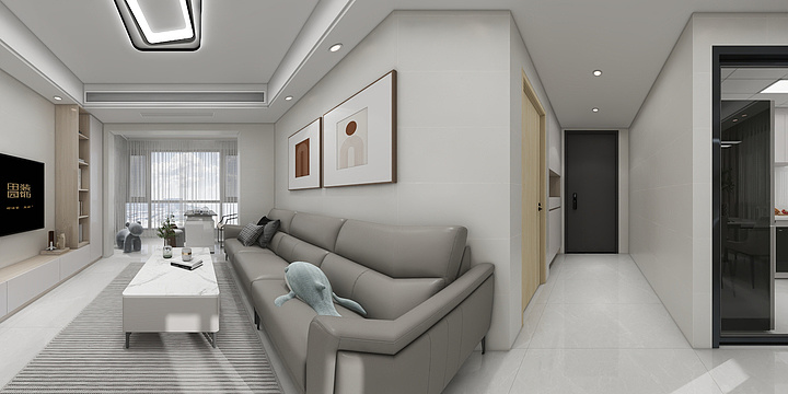 小胡子设计师-钱隆华府8-1-1503房-装修设计方案