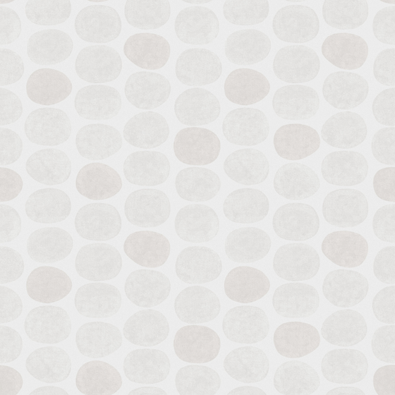 Creamy Light-Colored Geometric Wallpaper 3D Model