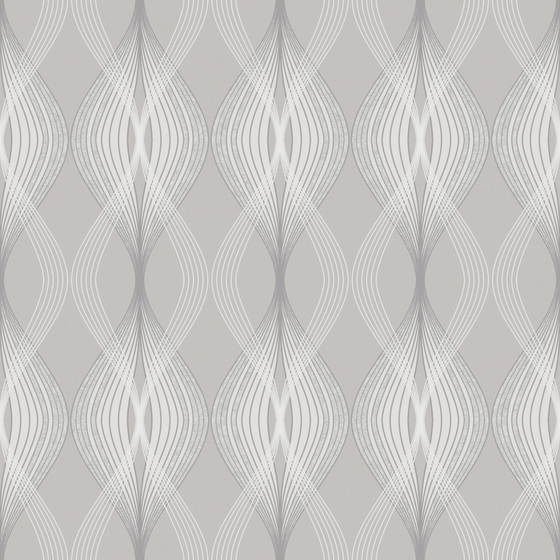 Modern Minimalist Line Wallpaper 3D Model 1000x1000 in Gray