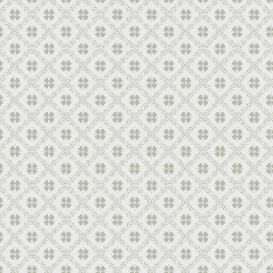 French Floral Pattern Wallpaper 3D Model
