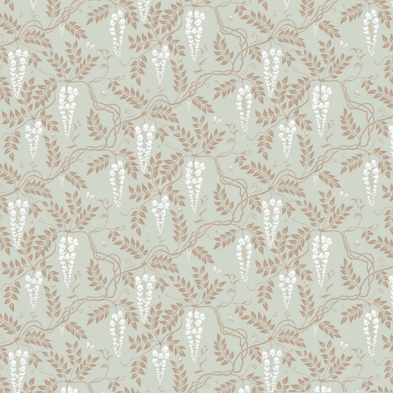 Modern Plant Print Wallpaper 3D Model for Nature-Inspired Interiors