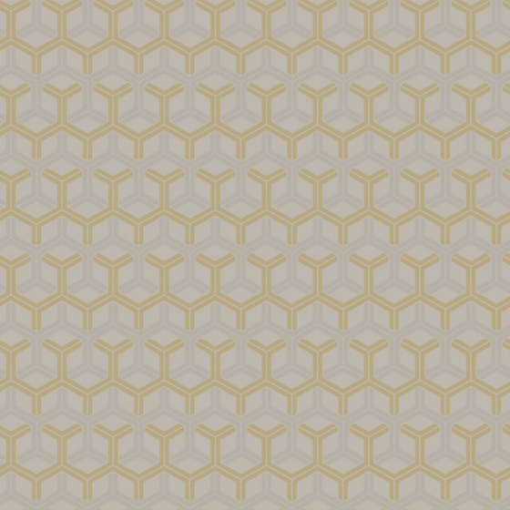 Modern Coffee-Colored Geometric Wallpaper 3D Model 1000*1000 in Wood Color