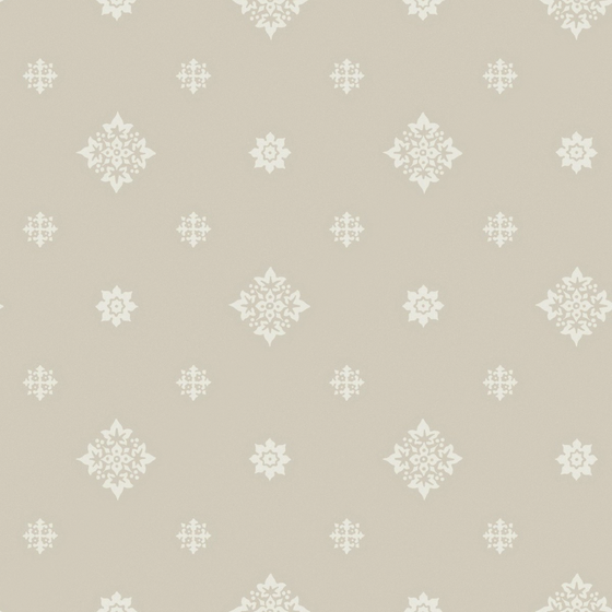 European-Style Coffee-Colored Patterned Wallpaper 3D Model in Gray 1000x1000