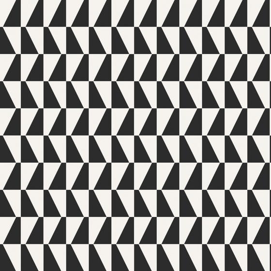 Modern Black and White Geometric Texture Wallpaper 3D Model