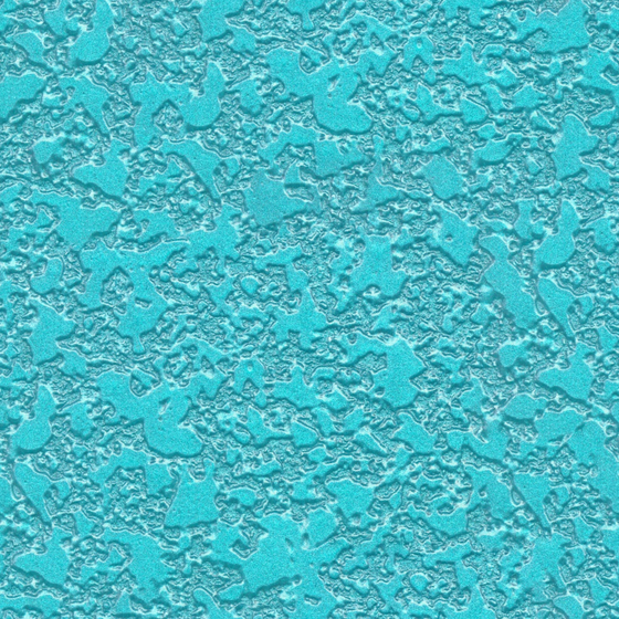 Bright Blue Textured Art Paint 3D Model 1000*1000