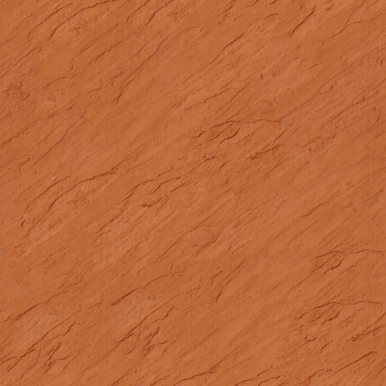 Bright Orange Textured Art Paint 3D Model