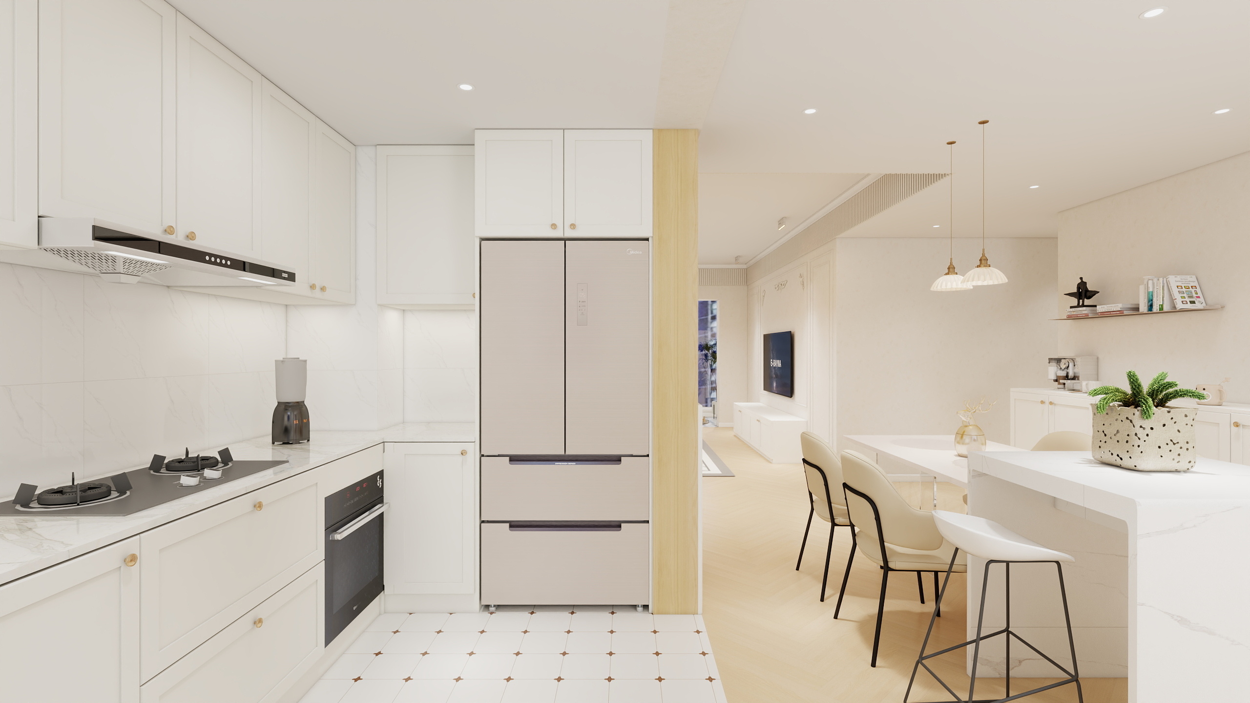 崔凤丽-南鑫公寓-装修设计方案