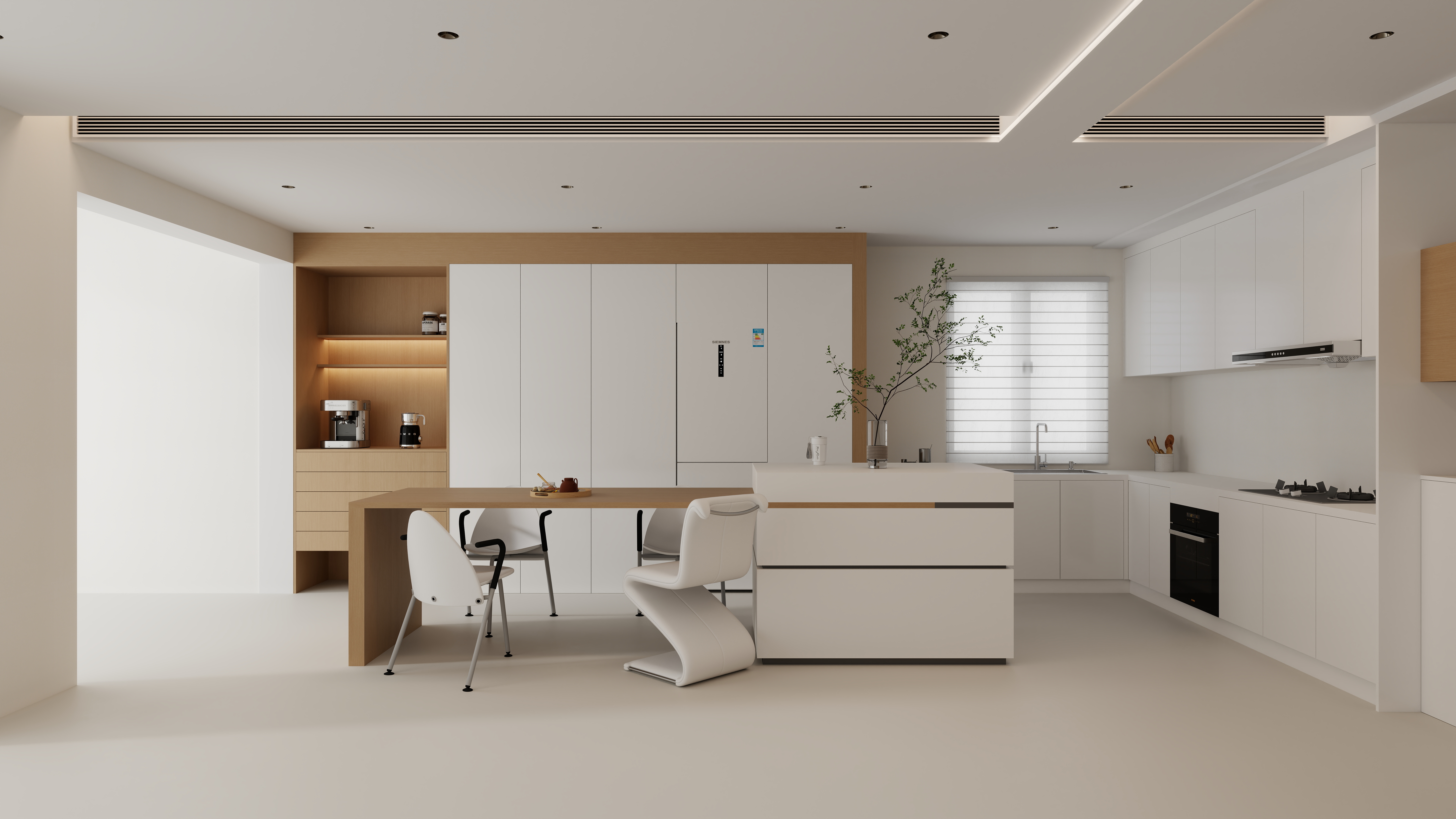 bnnni-原木风餐厅-装修设计方案