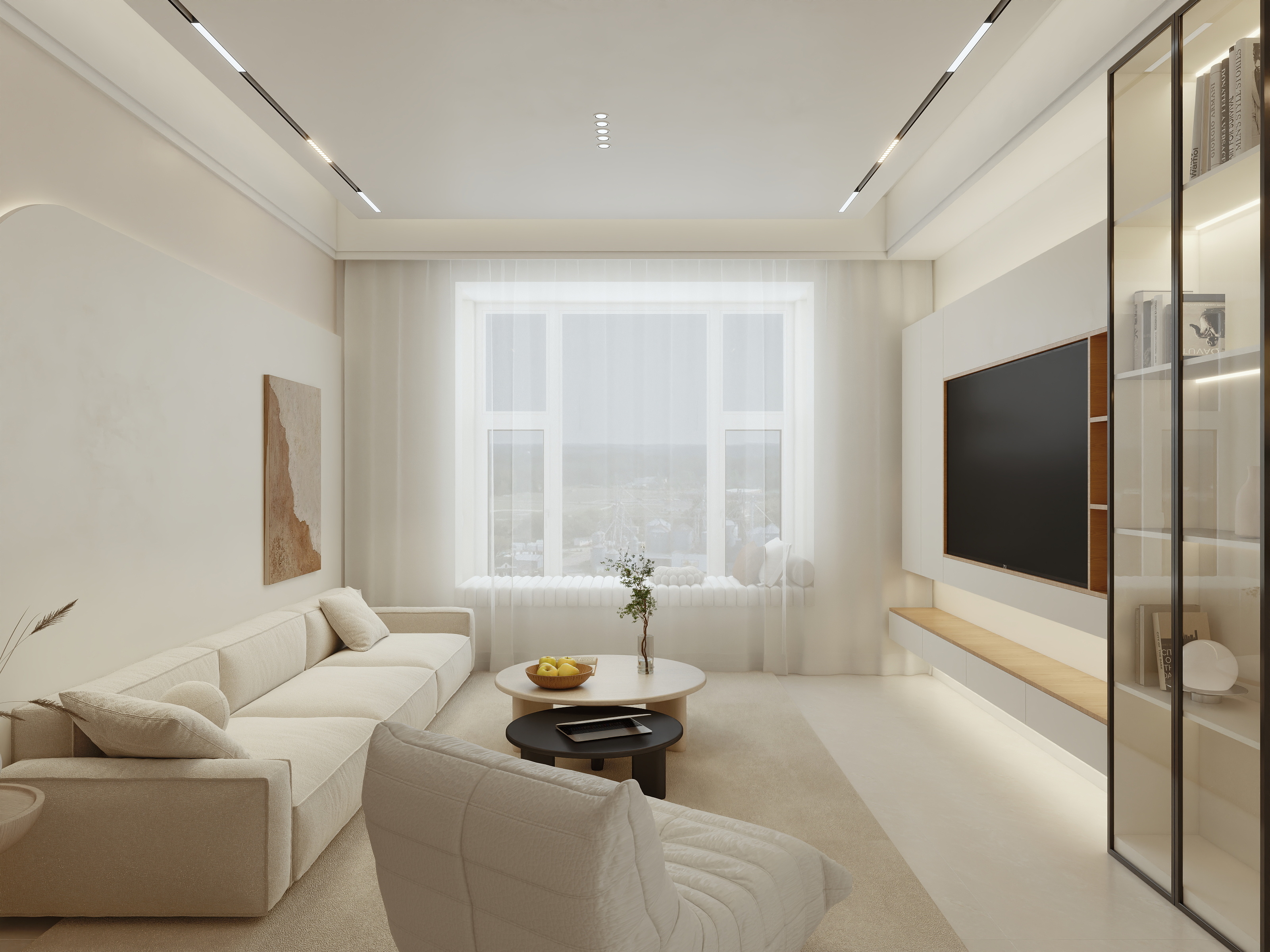 Redred01-132㎡3室-装修设计方案