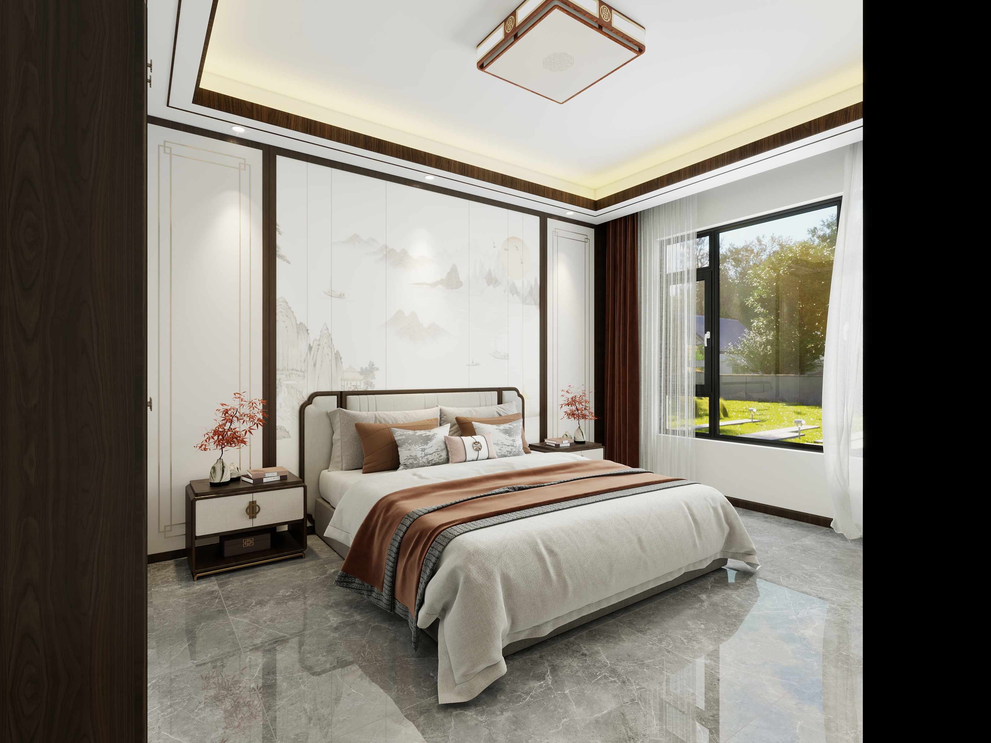 东麦设计工作室-平陆自建房360㎡装修效果图