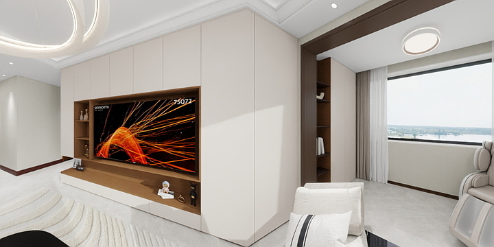 Baoyuwei-恒大时代户型1-装修设计方案