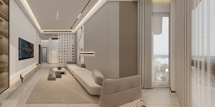 云天涯设计-石桥铺别墅-装修设计方案