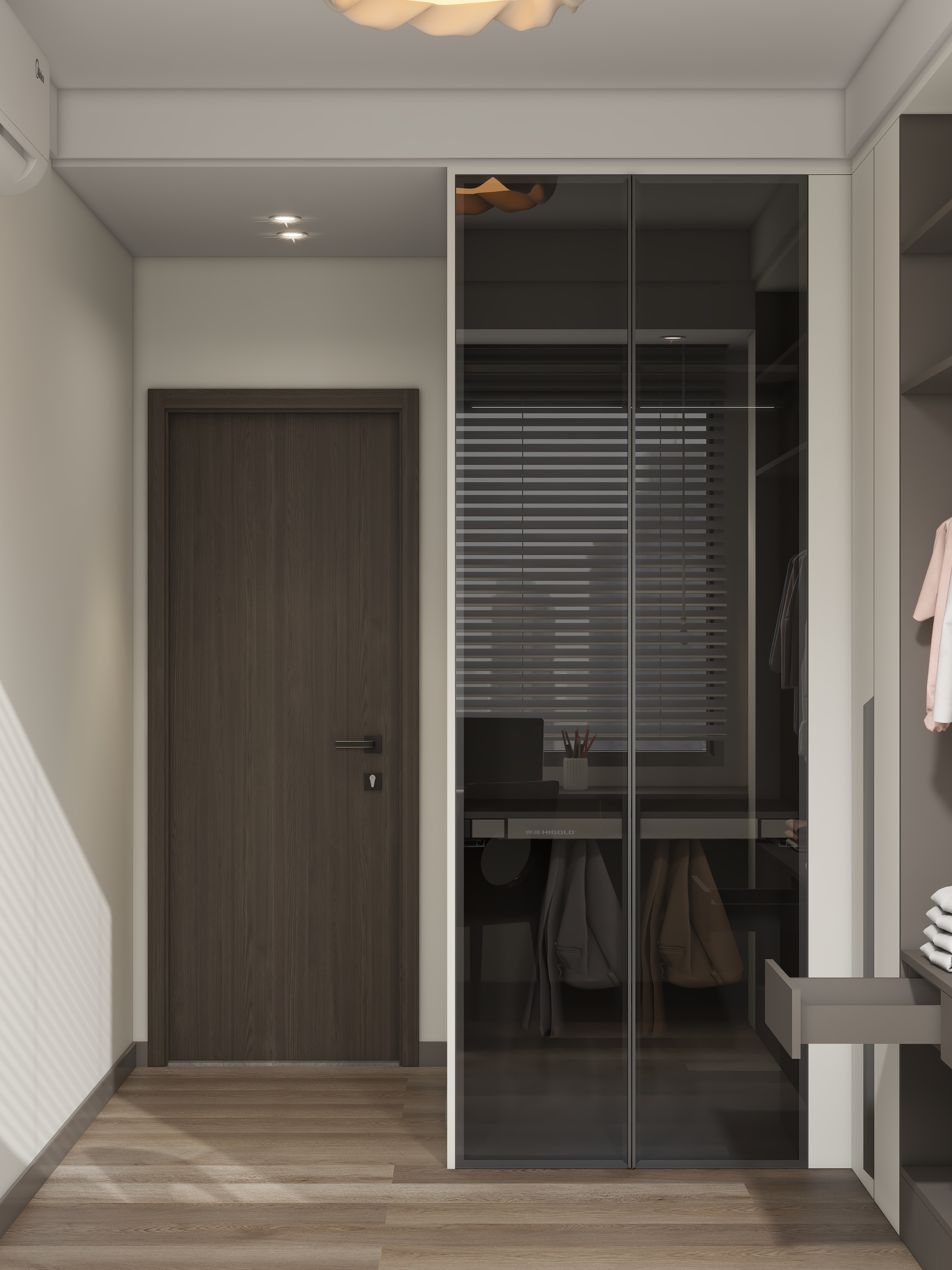 设计师珂源-万科四季花城意式153㎡4室装修效果图