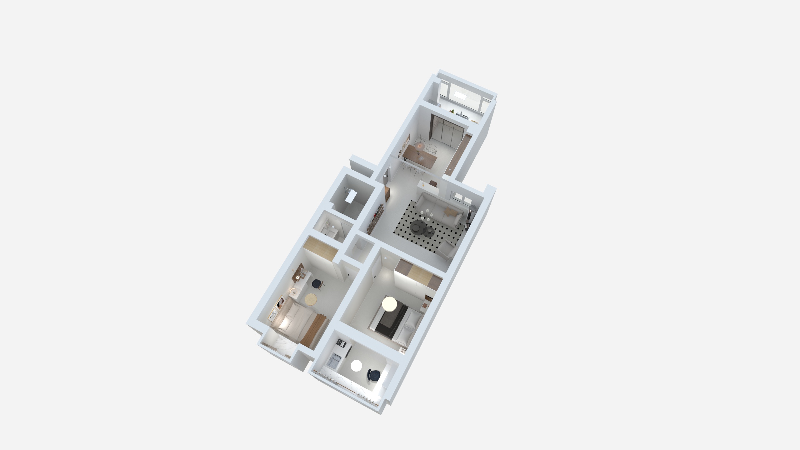 lt15888-阳光舜城吧台沙发靠窗-装修设计方案