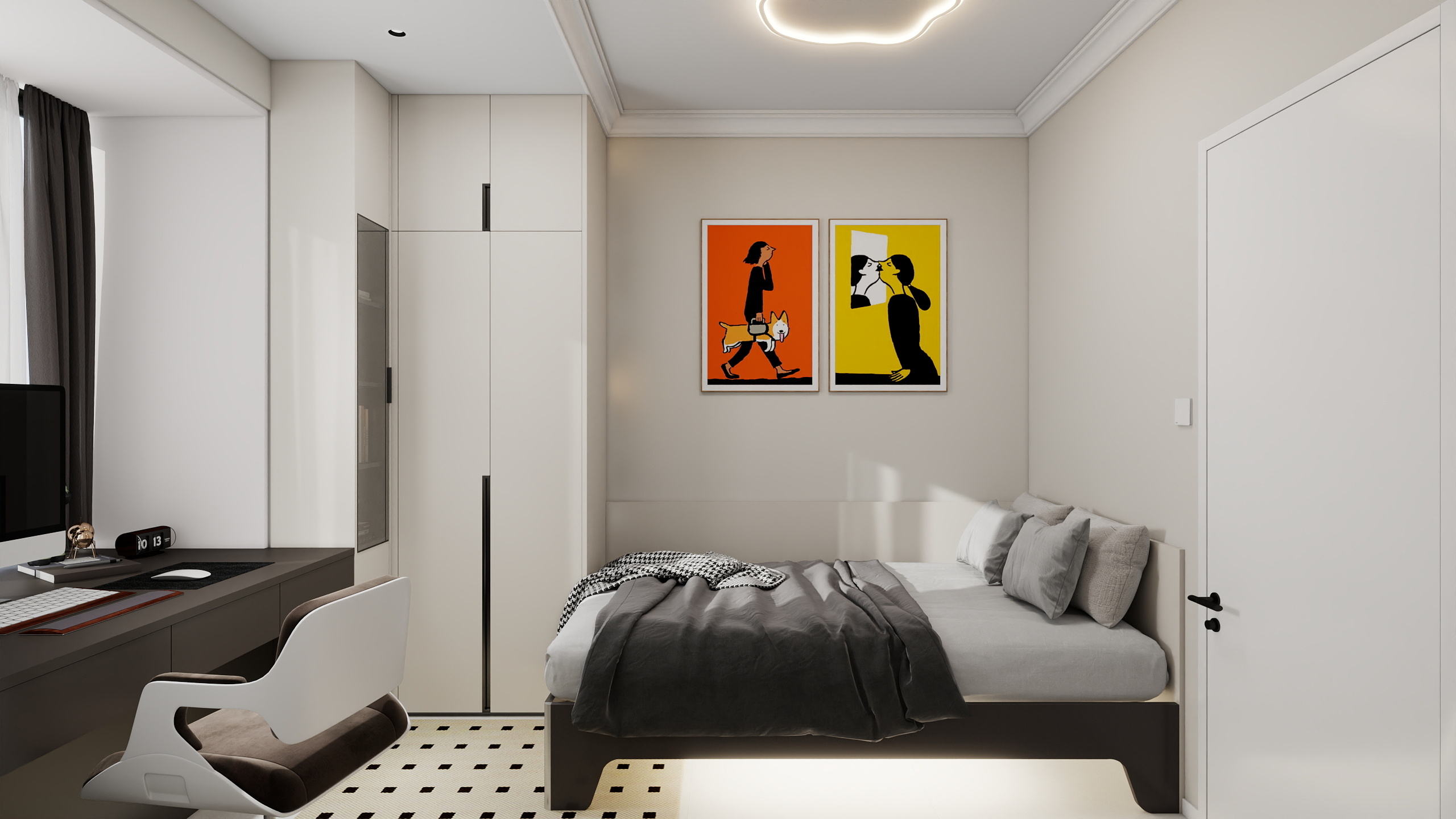 橙果工作室-陈丹辉  大修厂-装修设计方案