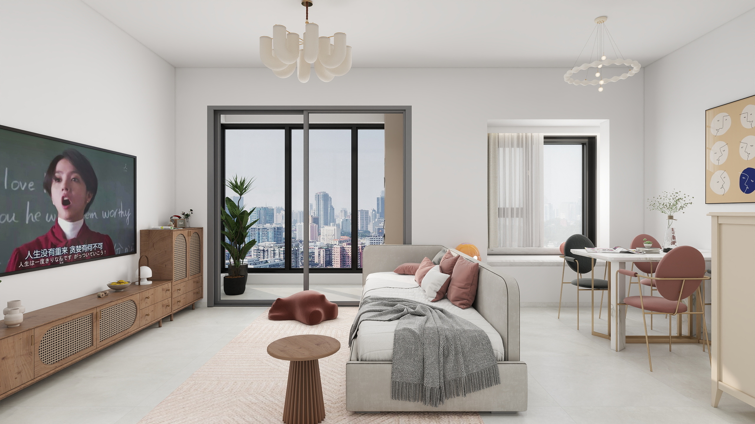 哦..-81㎡3室-装修设计方案