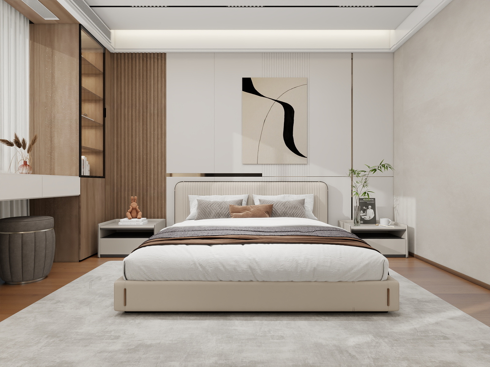 张旭-现代轻奢4房-装修设计方案