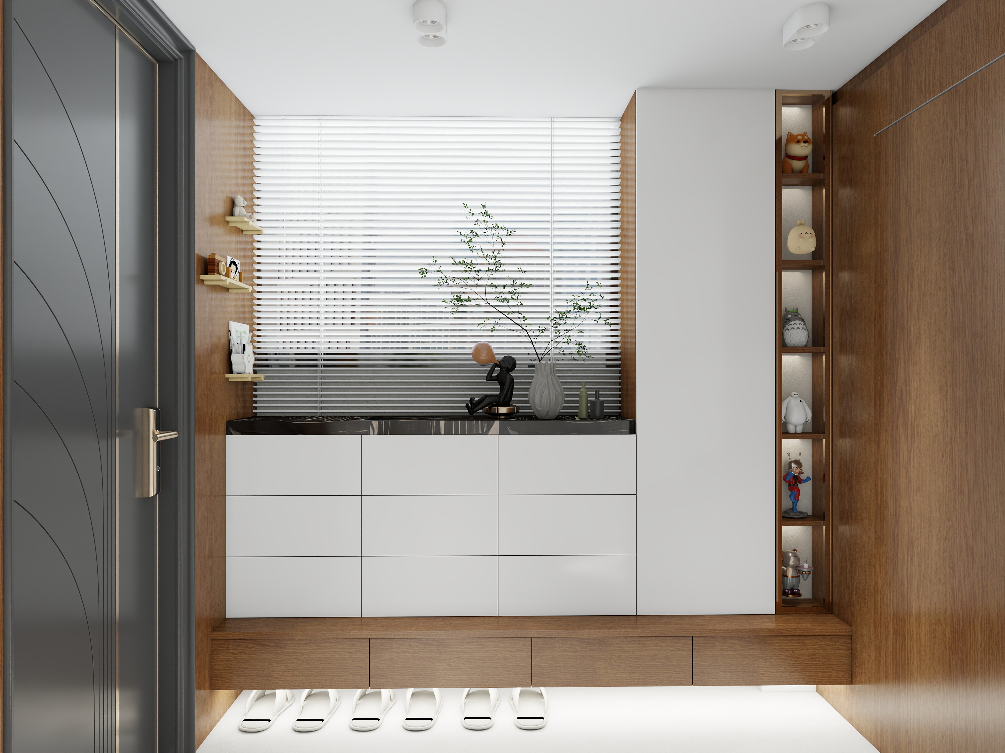 嘿~又见夏双罗-西外滩-复式装修效果图