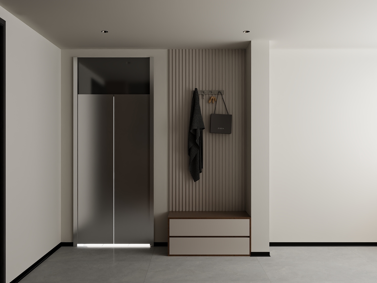 吴爽-165m²中古风设计装修效果图