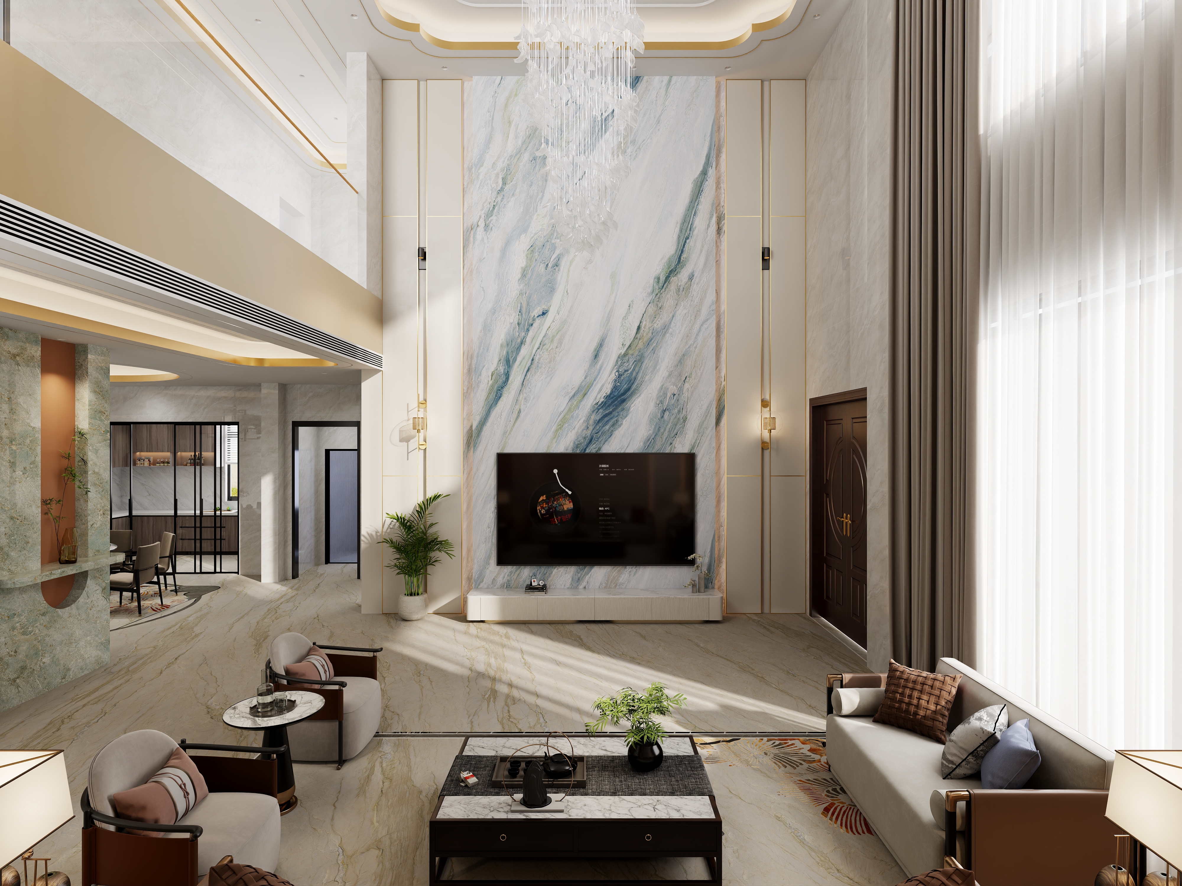 彭文廉-新中式别墅-装修设计方案