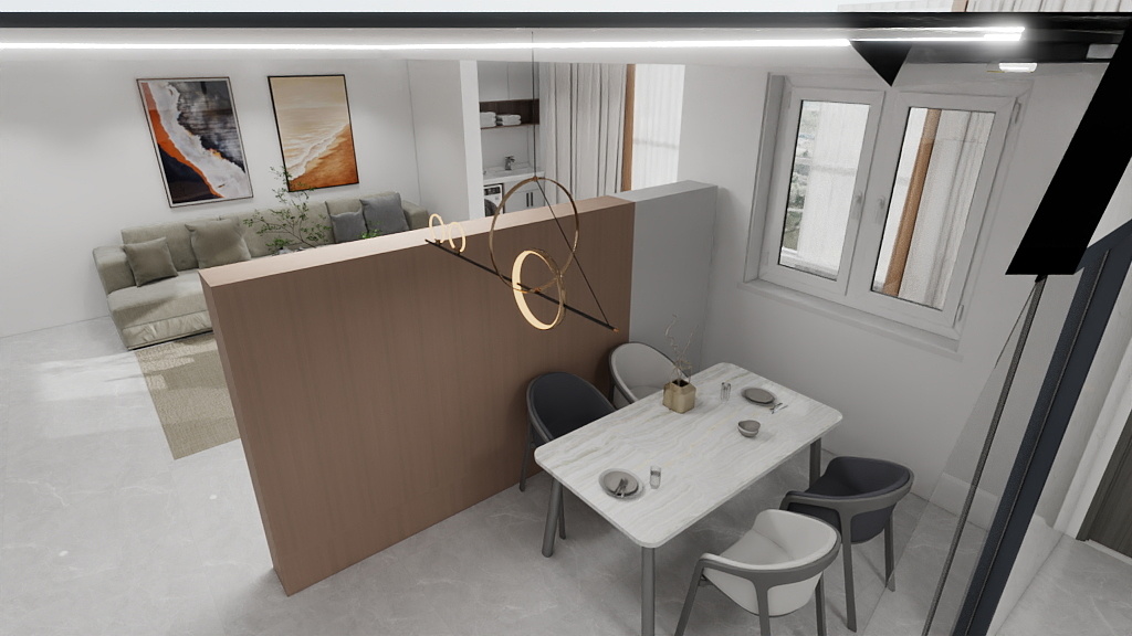 靓点装饰贾家店-帝王国际花园4室3厅609-装修设计方案