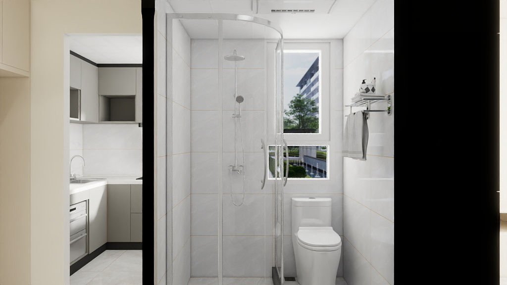 风继续吹--长沙环丽玥苑-3开放式-装修设计方案