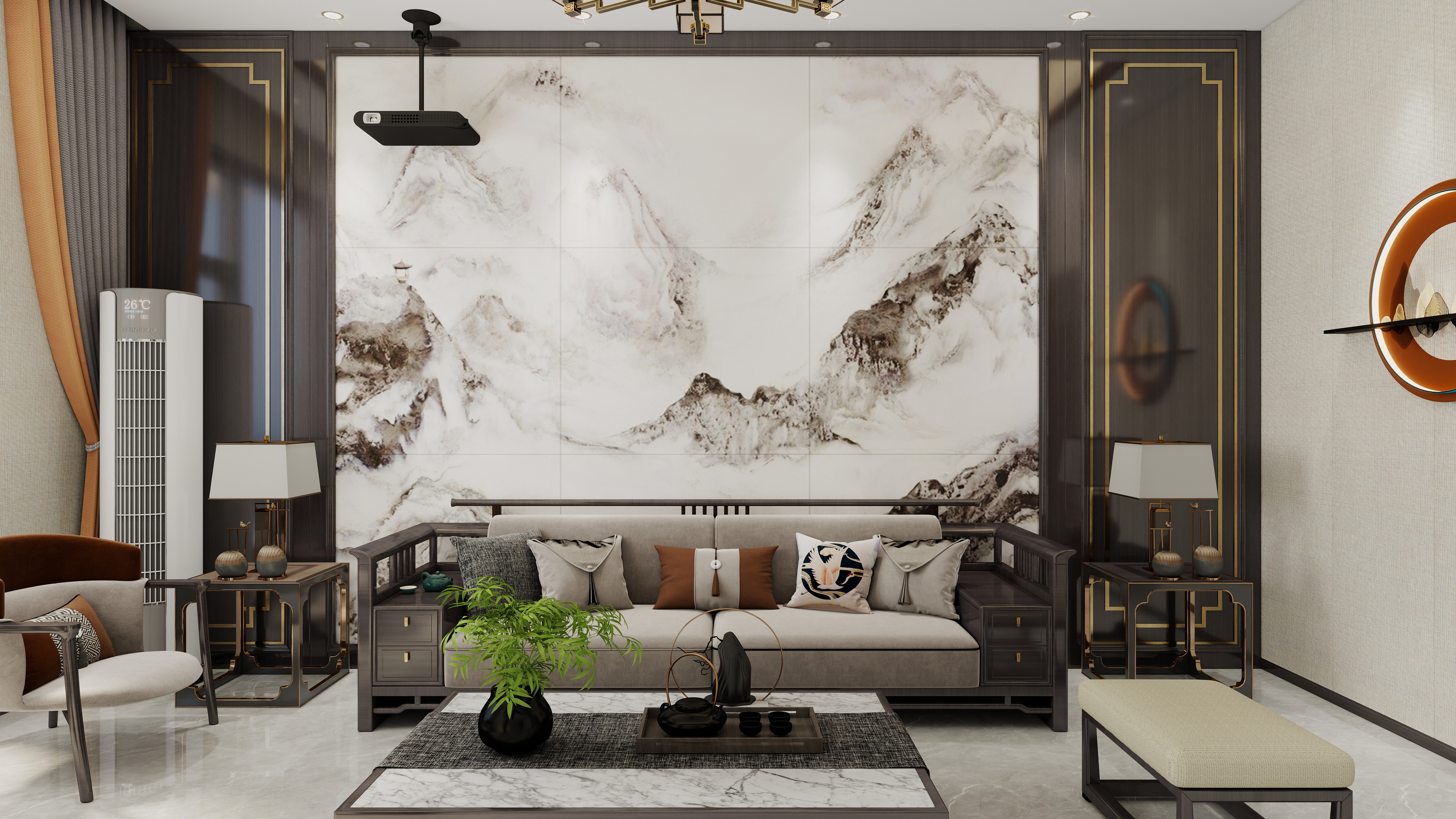 光影Light-新中式-装修设计方案