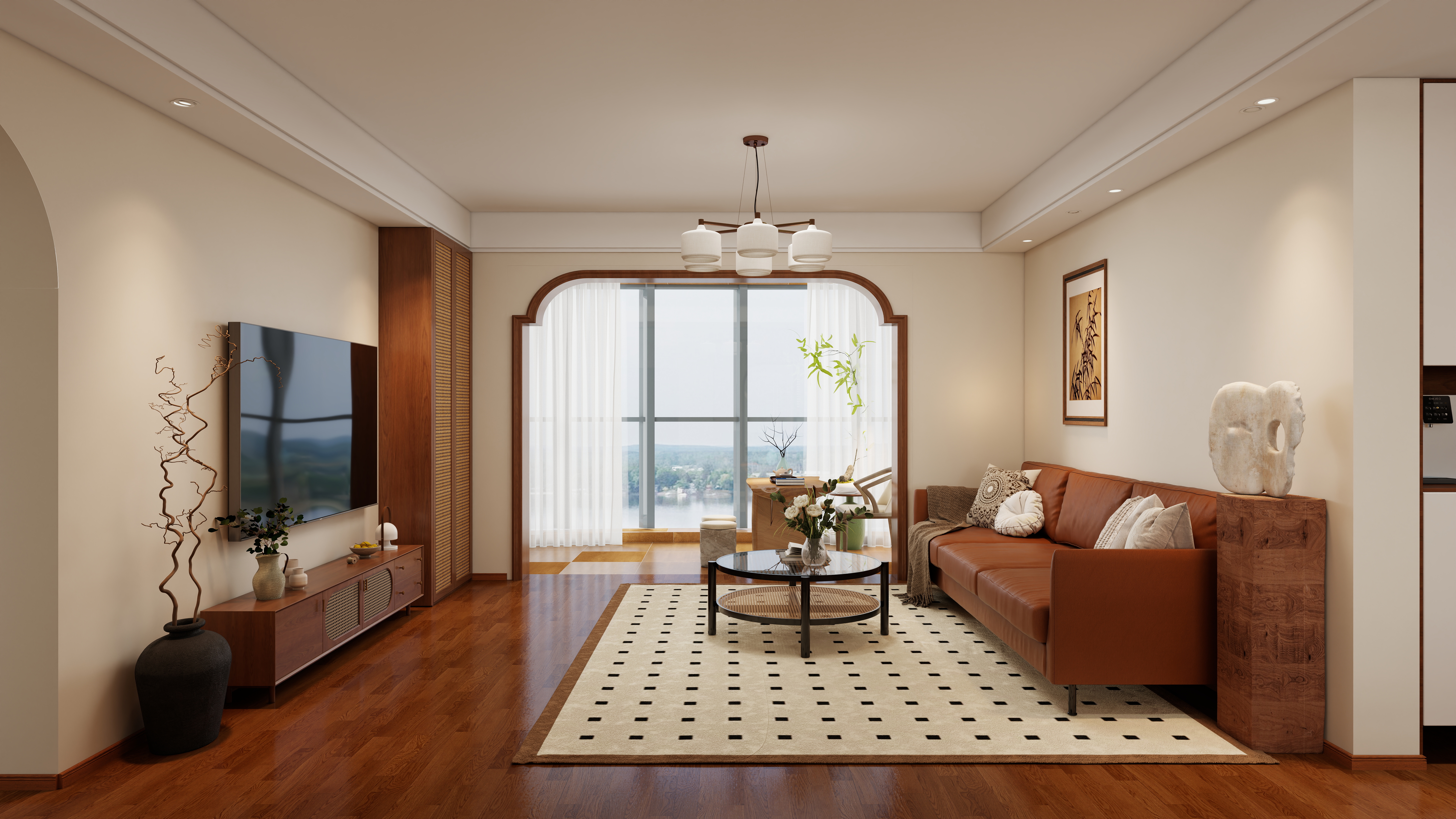 梧桐设计2014-宜良县银杏华府131㎡3室-装修设计方案