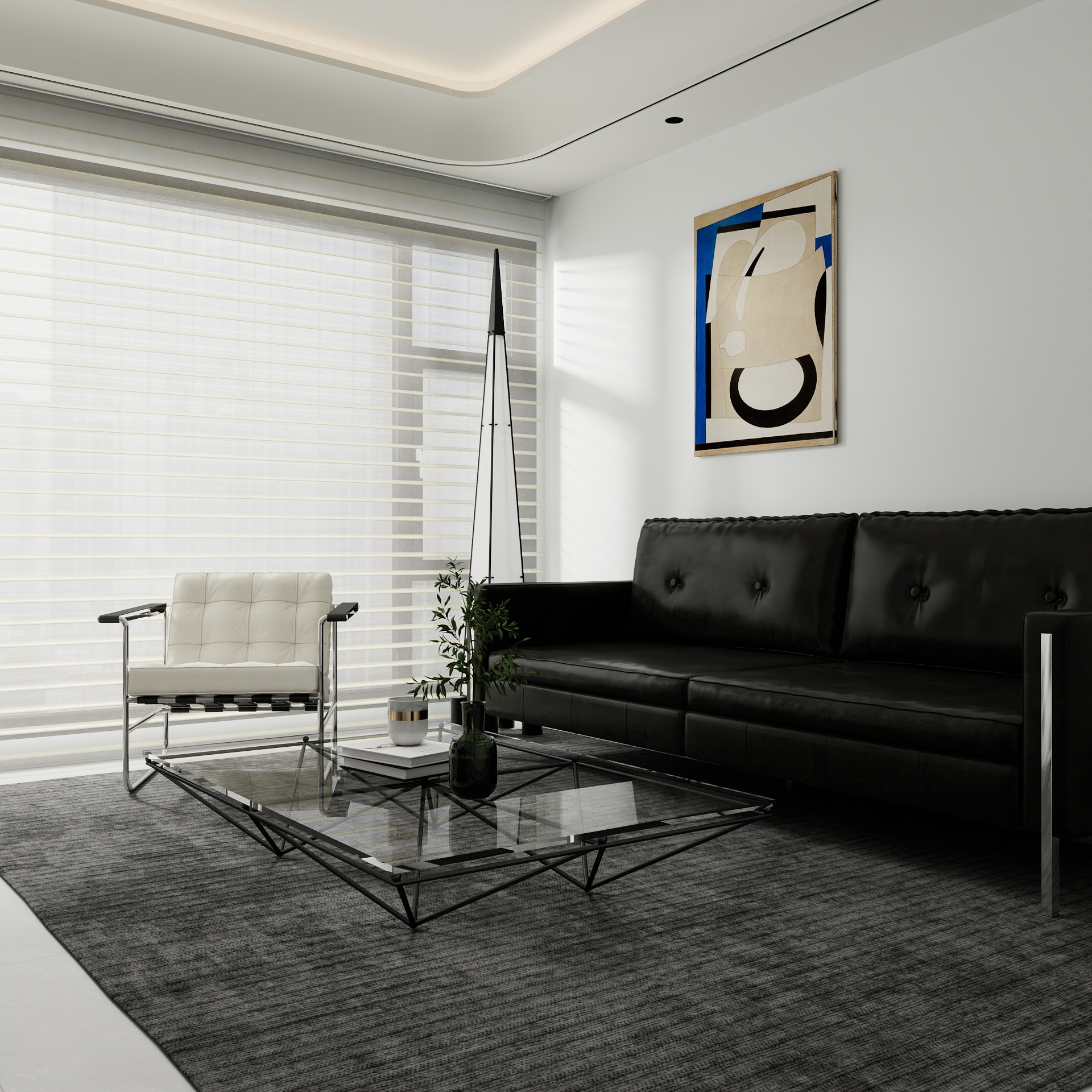 A周素人设计-三客厅装修效果图