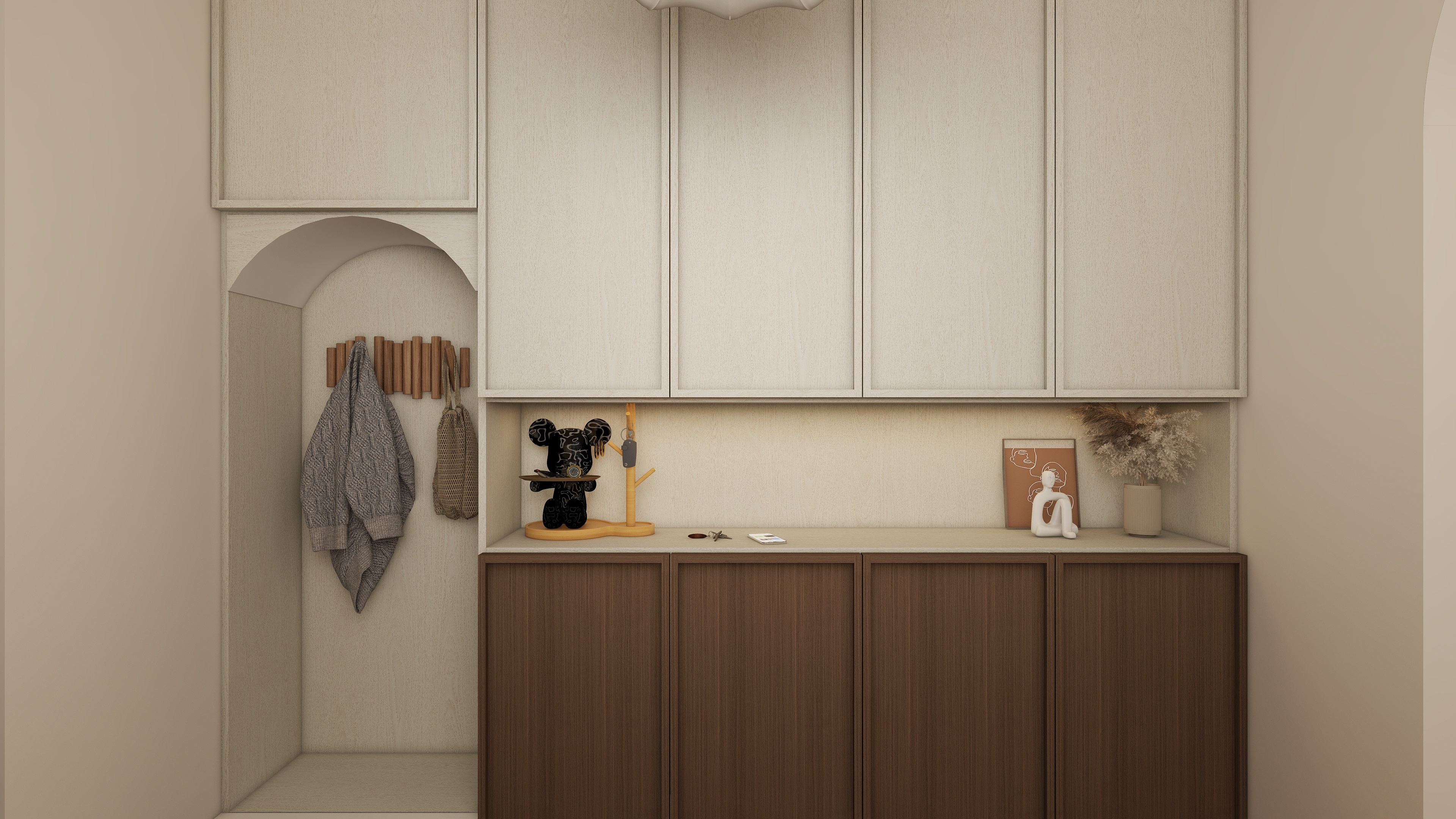 王王睡不醒-深业城中古风装修效果图