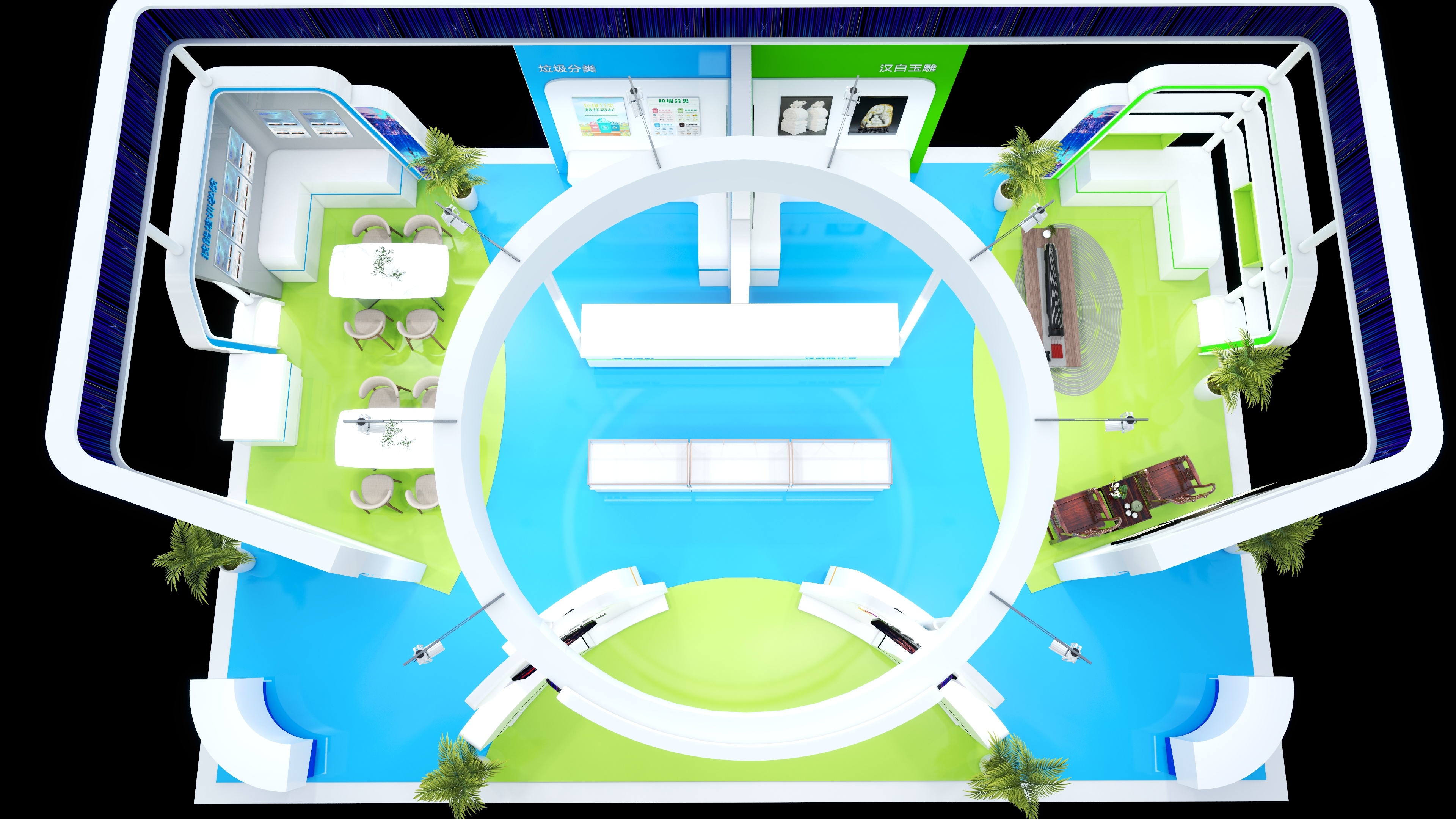 Bailaoda-大美房山展台方案2-装修设计方案