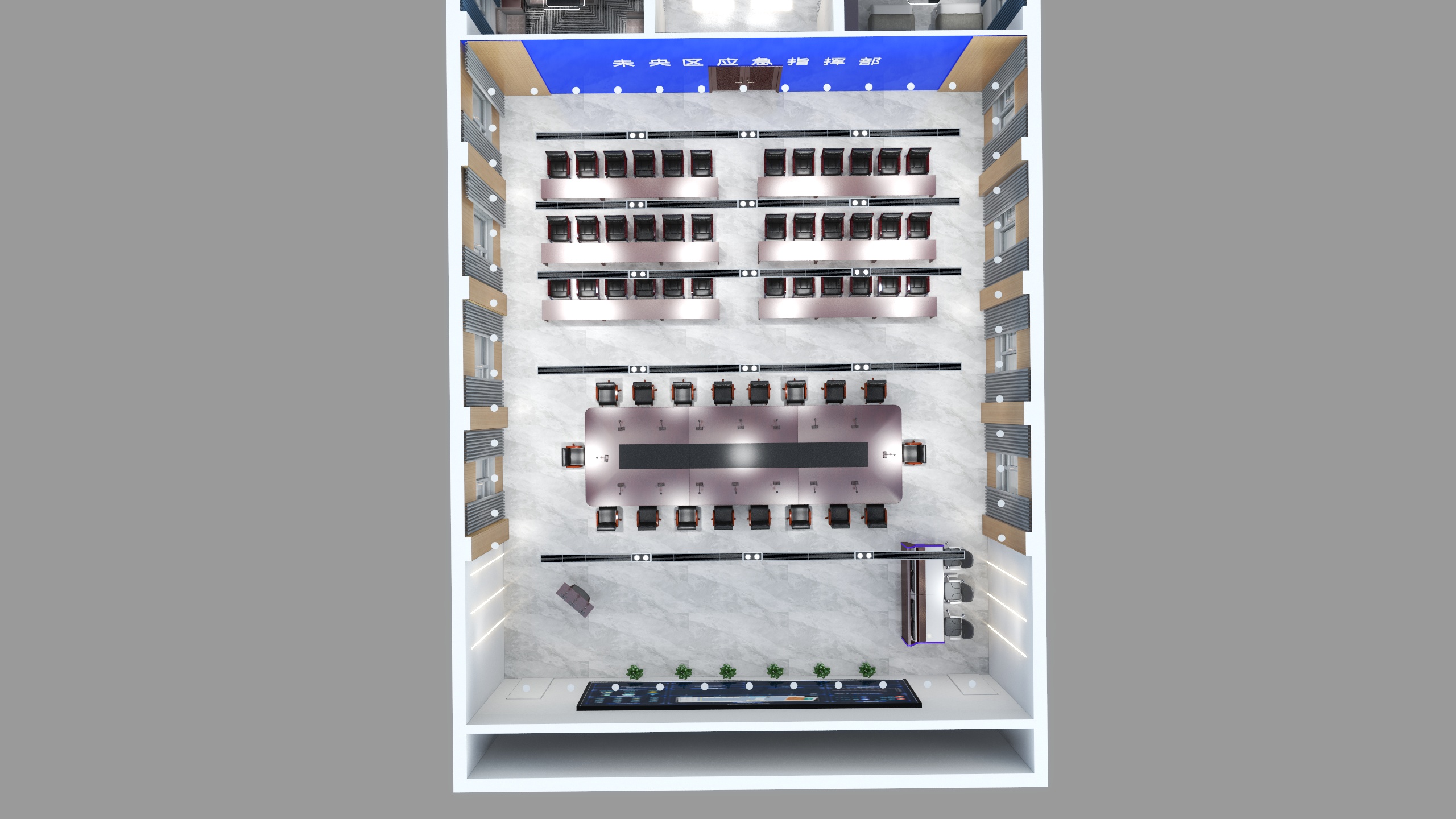 叫西西的鱼-指挥中心大厅-最新版-装修设计方案