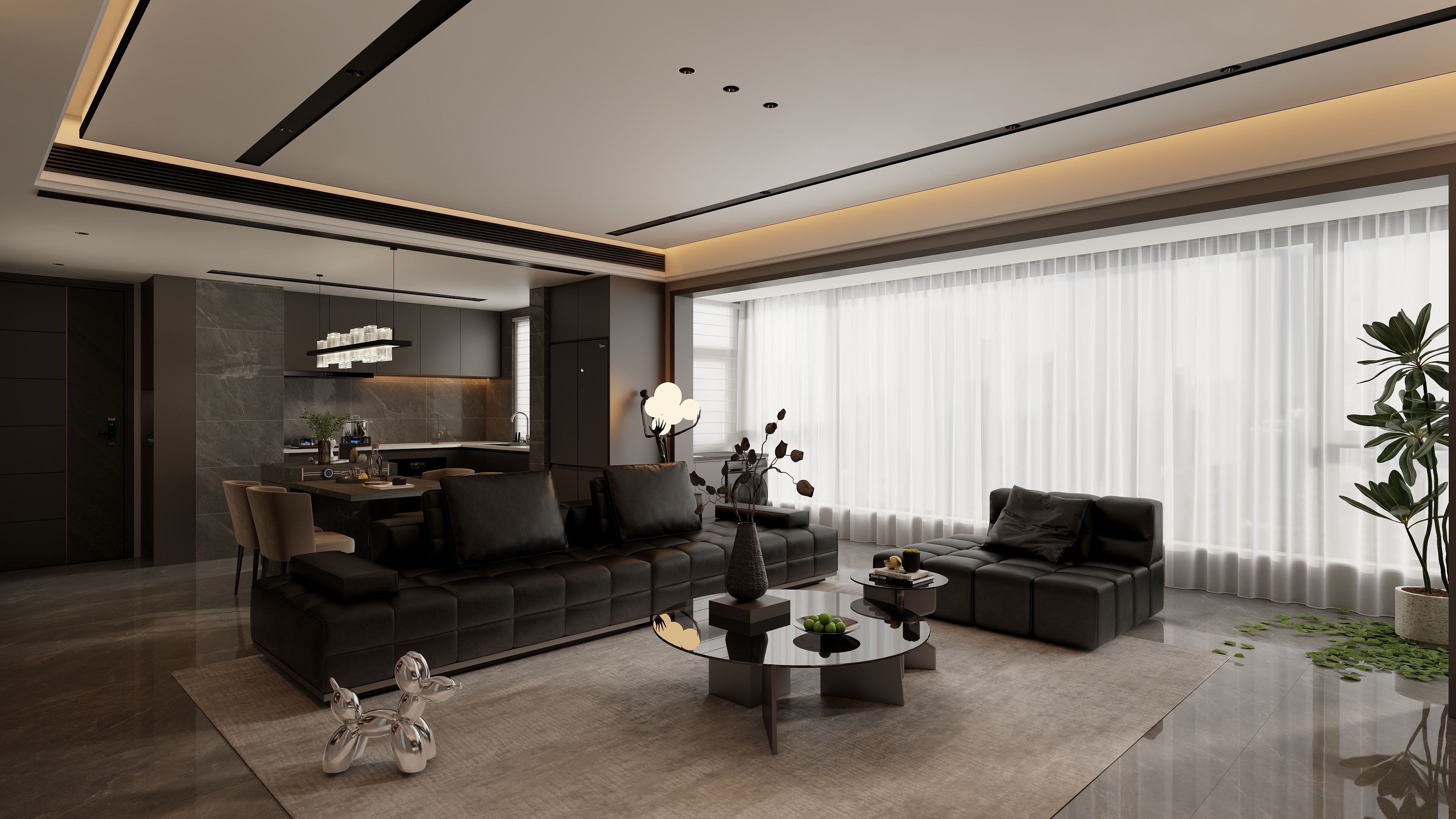 DEOU.德欧-高颜整家-天骄公馆-意境装修效果图