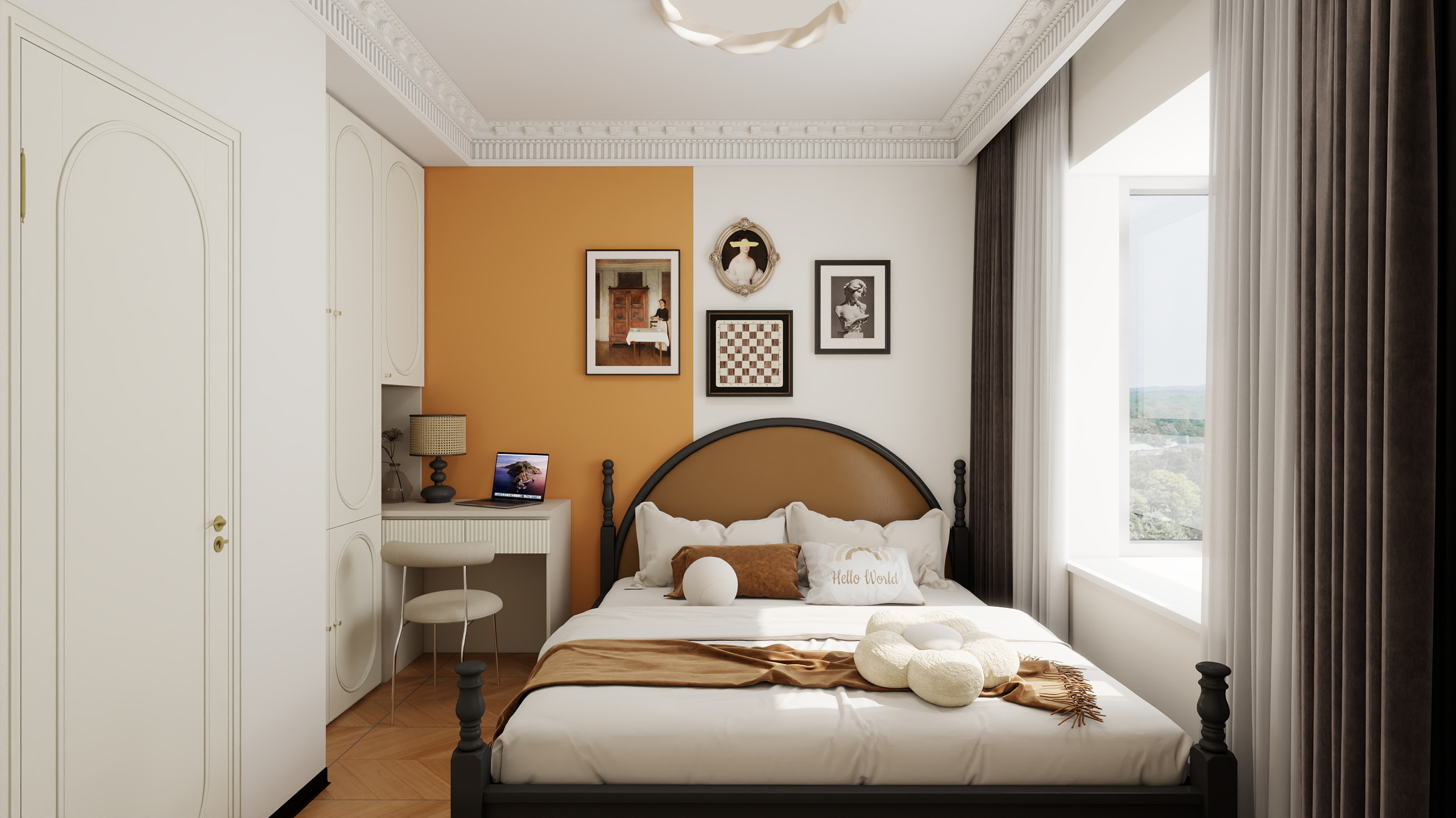 方毅君fIMd-华丽佳悦城120-装修设计方案