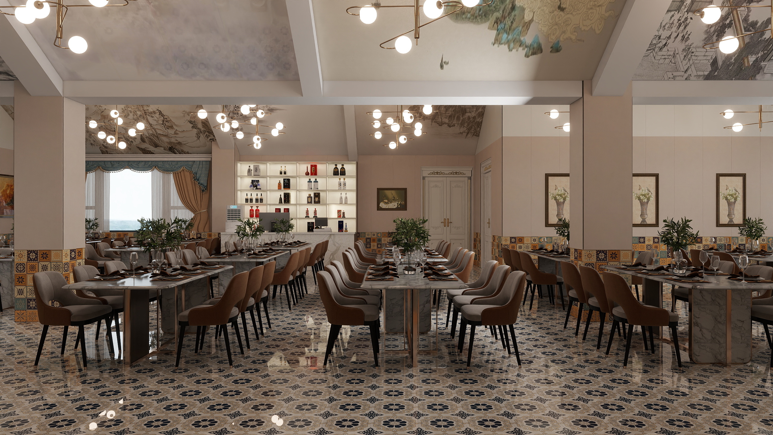 不会种庄稼的农民-太古里二楼饭店-装修设计方案