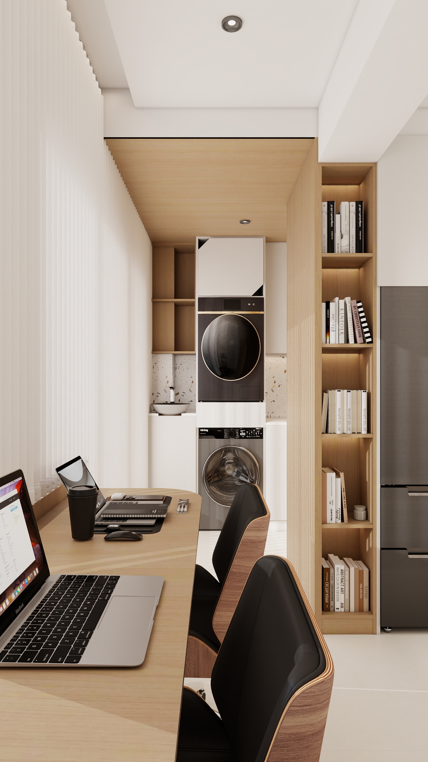 李默含-81㎡2室装修效果图