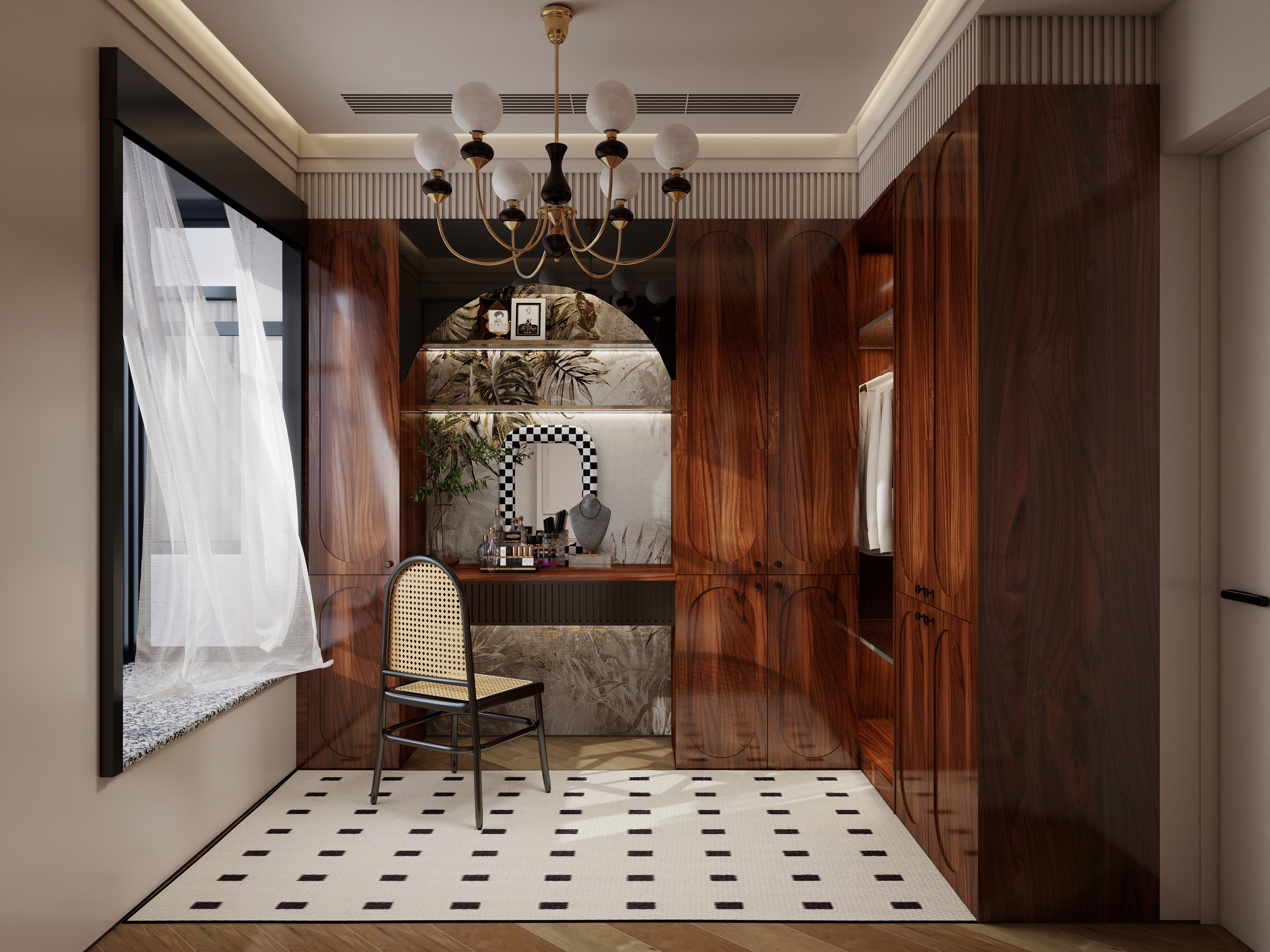 卑微设计师@巫某-【法式+中古风】南宁-融创九熙府120平-装修设计方案