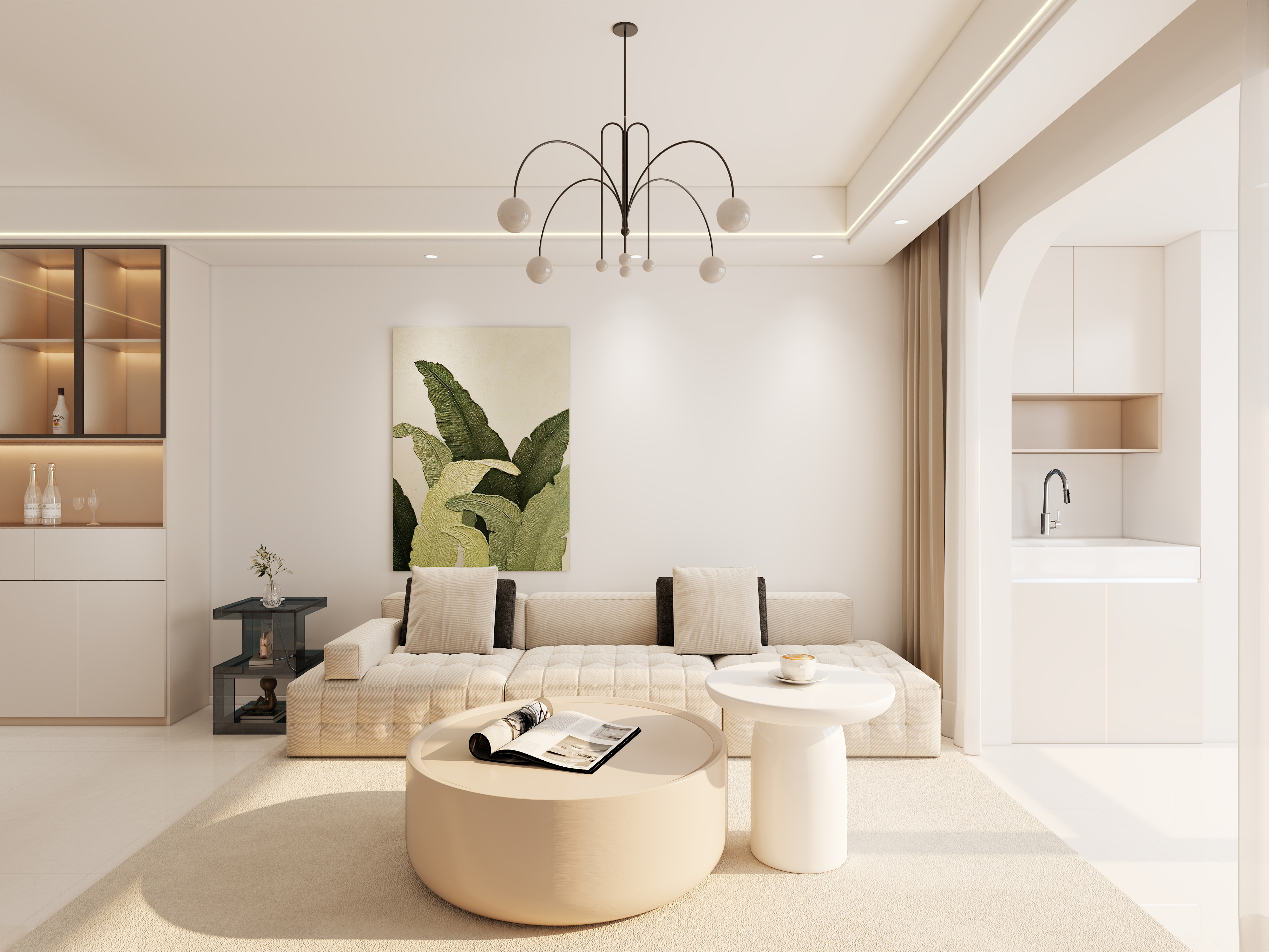 整装设计邓谋-龙湖紫宸现代简约90㎡3室-装修设计方案