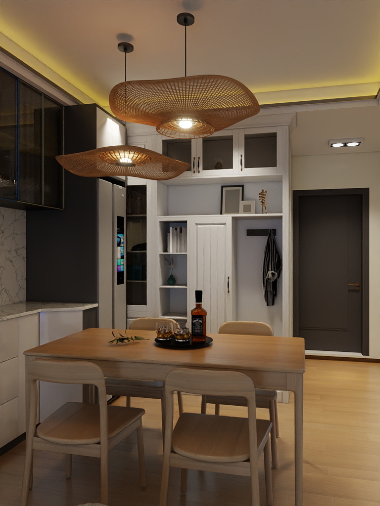 兴云设计-海德公园81㎡3室-装修设计方案