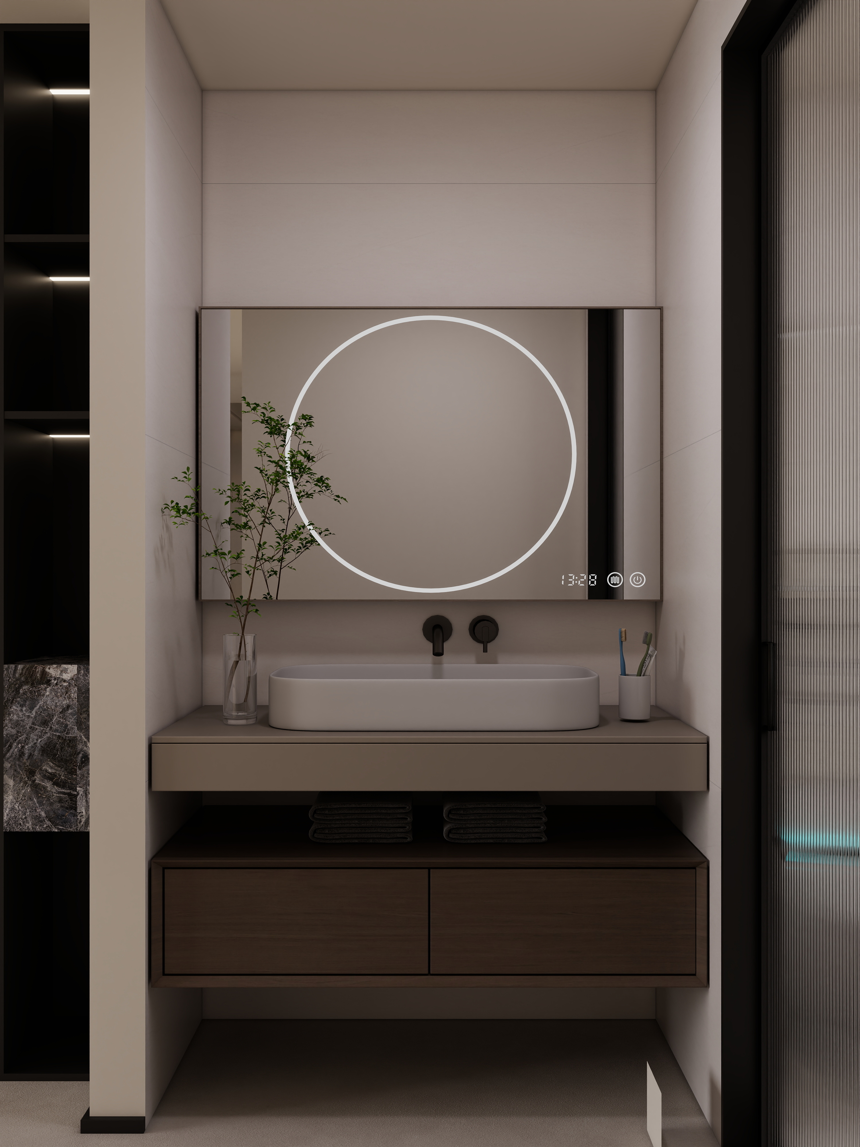 有点设计事务所-雅居昆仑府148㎡装修效果图