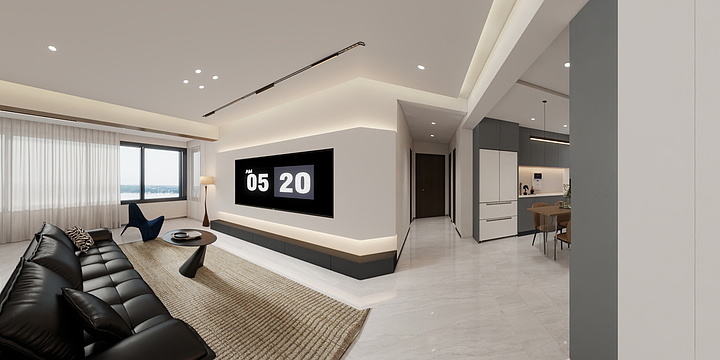 设计师满-雍华府6-1-1302效果图-装修设计方案