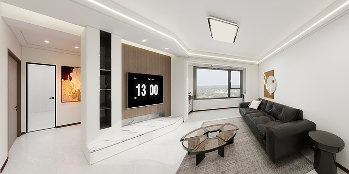 觅度空间Design-太原 创誉华宸府 95-装修设计方案