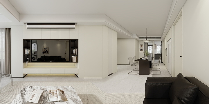 效果图1217-妙景和庭8幢1103室-装修设计方案