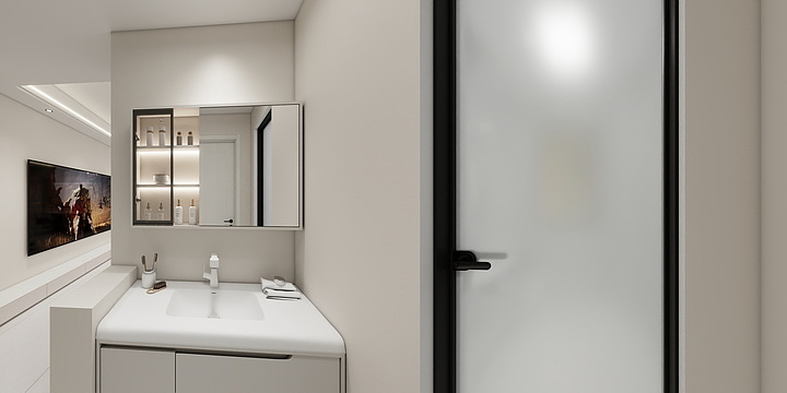 居永悦装饰师鸿波-天元壹号院130㎡法式-装修设计方案