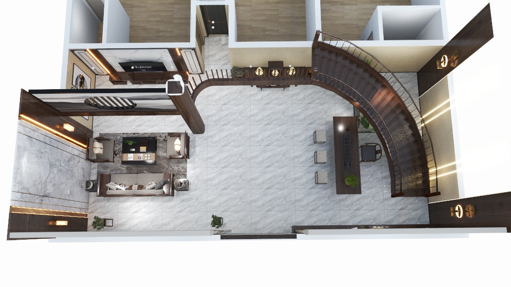 ZQH一-169㎡3室-装修设计方案