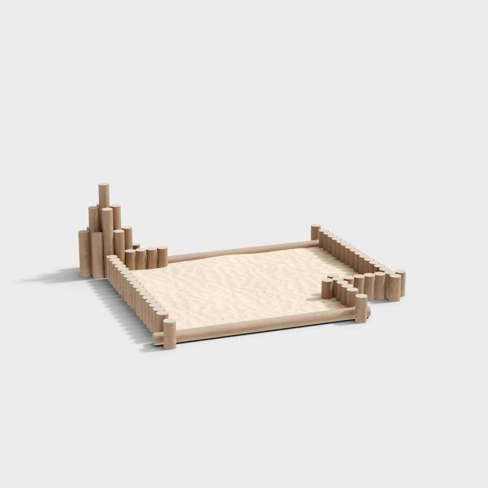 沙地3D模型