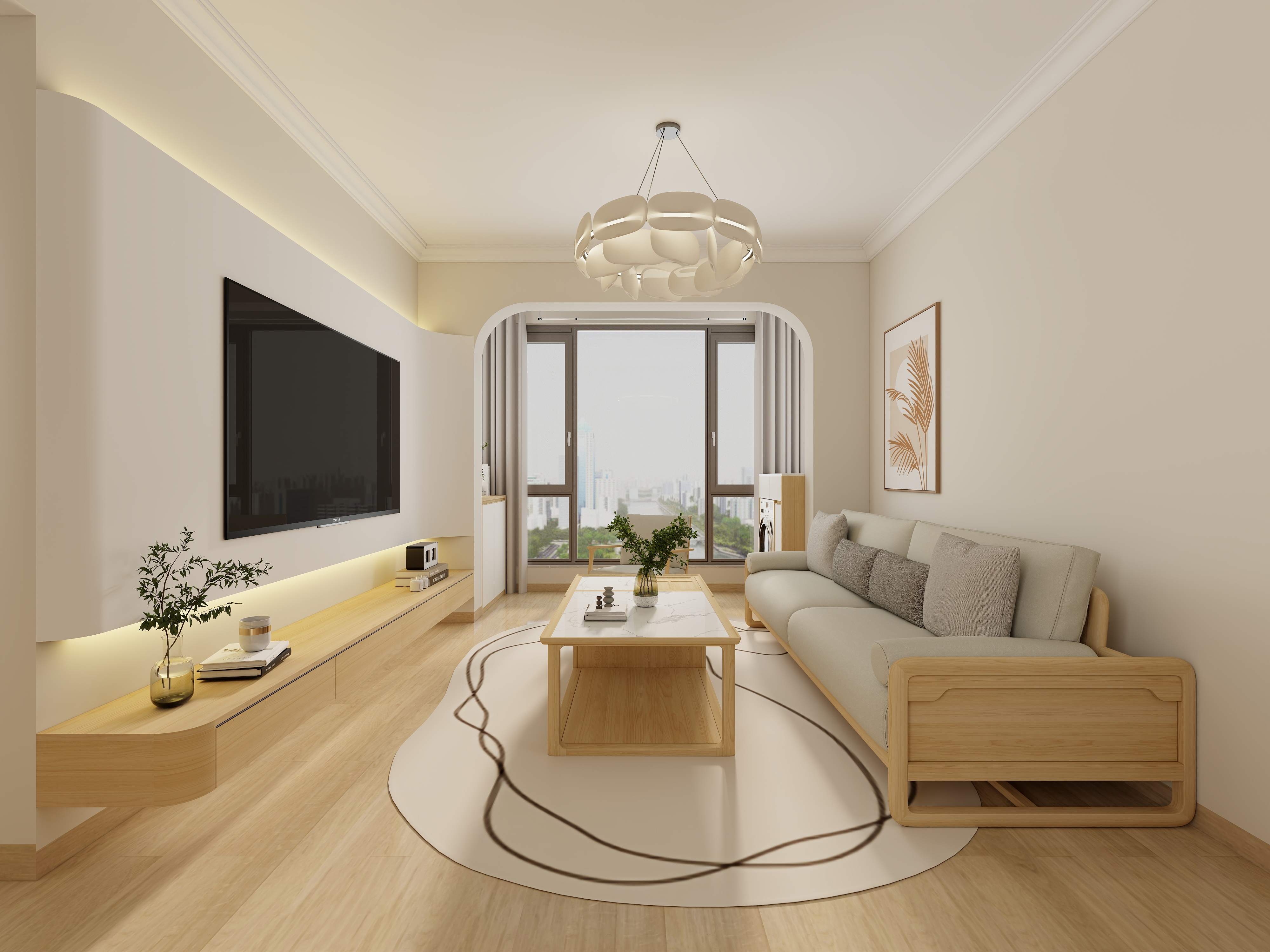 惠州装修找沫竹-深圳-乐府花园-木语装修效果图