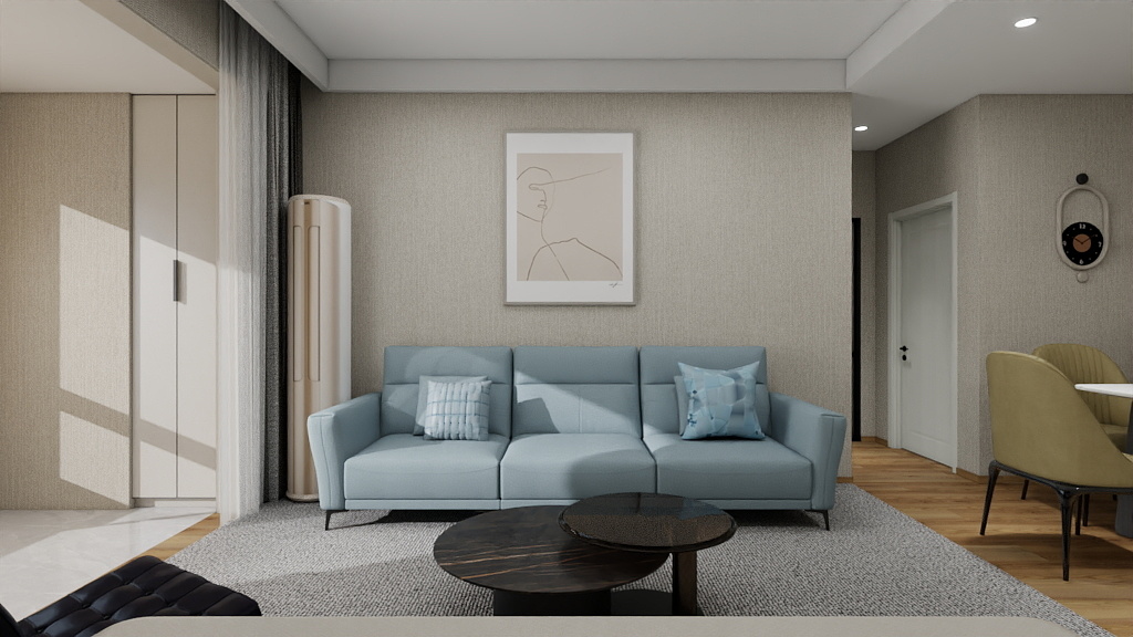 圣都主任设计师任梦-象屿都城嘉园71平韩先生-装修设计方案