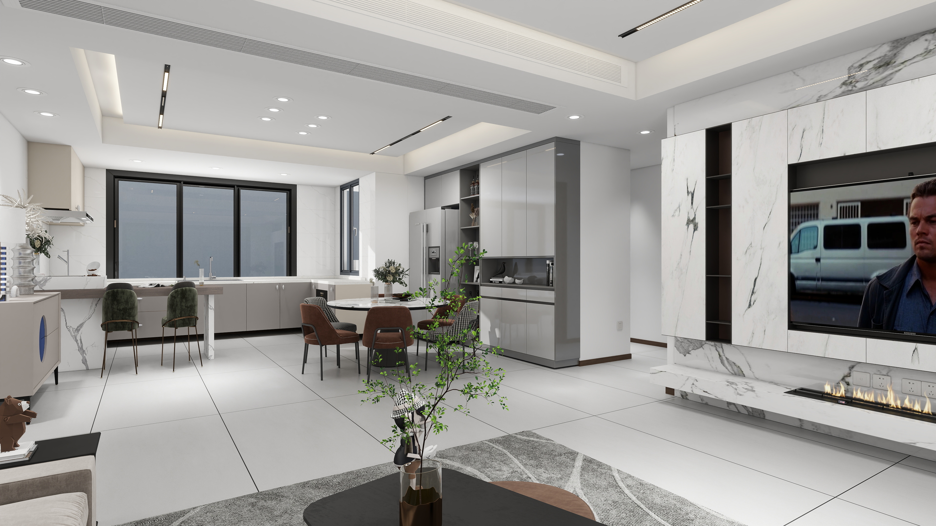 泰州市澜月轩装修设计有限公司-中南君启北区-18幢303室-装修设计方案