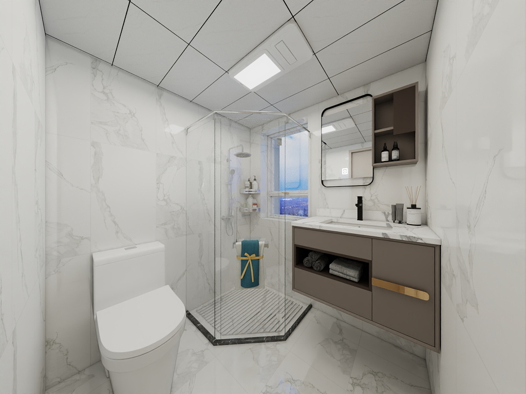 設計師丨何磊-龙湖麓宸130-装修设计方案